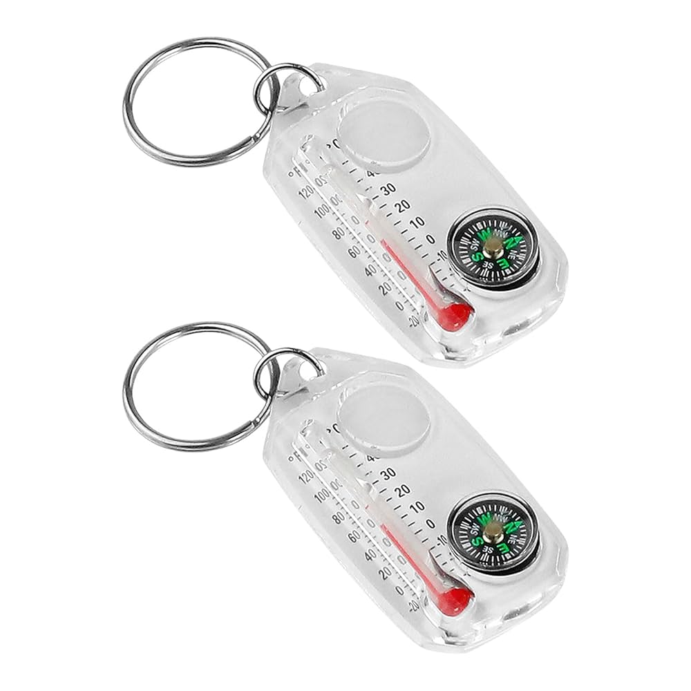 Eddie Bauer 温度計 コンパス　キーホルダー Eddie Bauer 温度計 コンパス キーホルダー Amazon.co.jp